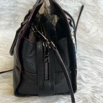 Coach Mercer Bag Satchel 30 in Canyon Quilt Denim Blue Black Shoulder Photo 9