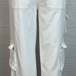 PacSun 90's baggy cargo jeans size 28 ivory womens Photo 3