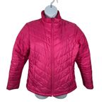 Columbia  Omni-Heat Pink Chevron Puffer Jacket XL Women’s Winter Coat Photo 1