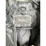 Vintage Black PBX Basics Patchwork Leather Sleek Jacket Coat Medium Photo 5