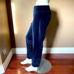 Alice + Olivia  Blue Velvet Dress Pants Photo 1