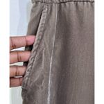 Gap Pants Women 4 Gray Velvet Velour Wide Leg Pants Pockets Mid Rise Classic Photo 6