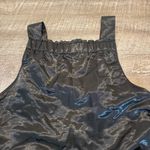 Silence + Noise  Black Margo Satin Jumpsuit Photo 5