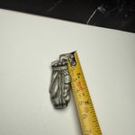 Ms Dee Golf Bag Brooch Brooch Pin With Earrings Pewter Silver Tone For Golfer Photo 1