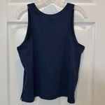 Athleta  Uptempo II Tank Top in Navy Blue Heather Size Medium Photo 2