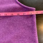 Escape Habitat Fleece Vest Womens Small Purple Casual Preppy Colorful Cozy Hygge Photo 6