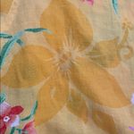 Ralph Lauren Lauren Yellow Floral Shorts Womens Size 14W Summer Vacation Photo 12