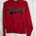 Arkansas Razorbacks Women's Full Zip Hoodie Jacket M Red Size M Photo 0