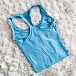 Bebe NBW Embellished Light Blue Cropped Sport Tank Photo 1