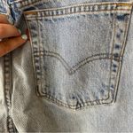 Levi's Vintage 90s 550 Light Wash Relaxed Fit Tapered Leg Jeans Made in USA 1997 Photo 10