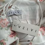 Velvi Greta Maxi Dress in White Floral size 12 Lace Photo 9