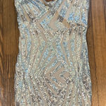 Dainty Hooligan  cross roads sequin mini dress Photo 0
