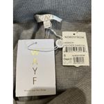 WAYF  Gray Knit Sweater Pull On Pants Tie Waist Super Soft Cozy Dressy Officewear Photo 3