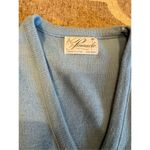 Vintage pinnacle made in USA blue sweater vest size medium Blue Photo 2