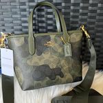 Coach NWT City Mini Tote Bag In Signature Camo CW033 Photo 1