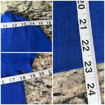 anthropologie Naif Blue Crinkle Gauze Blouse Art To Wear Preppy Coastal Beach PM Size undefined Photo 5