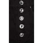 We Wore What  The Danielle Crystal Straight Jeans in Black 27 Womens Denim Pants Photo 4