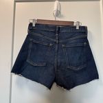 Old Navy NWT Sky Hi A-Line High Waist Jean Denim Cutoff Short Dark Wash 4 Photo 3