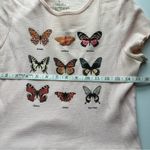 Awake Butterfly Short Sleeve Crop Top Pink Large Photo 6