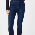 Spanx Dark Blue Pull On High Rise Skinny Jeans Photo 0