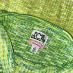 Future Collective With Alani Noelle Midi Halter Tie Neck Knit Sweater Dress XS Green Photo 9