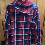Willow and Pine Flannel Button Up Sherpa Lined Size M Photo 3