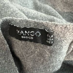 Mango  Gray Pullover Crew Neck Sweater Photo 2