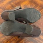 Vera Wang Brown Strap Heel Photo 3