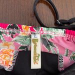 Shoreline  Tropical Print Maxi Dress - Black and Pink Photo 3