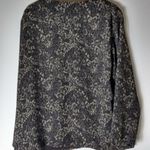 Josephine Chaus  16 Black Pewter Floral Jacket Plus Photo 1