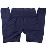 Gymshark Seamless High Rise Leggings 22” Blue Size Medium *See Measurements* Photo 1