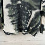 fab'rik Fab’rik Green Abstract Long Sleeve Loose Knit Sweater Size M Photo 2