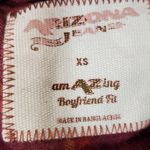 Arizona Jeans  Boyfriend Fit Plaid Button Down Long Sleeve Collared Pocketed XS Photo 7