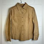 Cabela's Cabela’s Women’s Leather Western Bohemian Tan Neutral Casual Jacket Size Small Photo 0