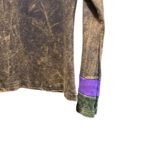 Kathmandu Imports Owl Patchwork Hoodie Size Small Brown Photo 7