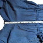 Anthropologie Bella Dahl Look Button Front Sleeveless Denim Style Romper XS Photo 9