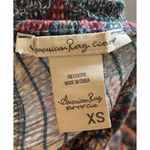 American Rag CIE Summer Festival Dress XS Bohemian Handkerchief Hem Wide Straps Photo 2