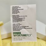 Friends NWT  Full Zip Long Sleeve Bomber Jacket in Yellow Size Small Photo 8