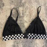 Hot Topic  Black and White Checkered Bralette Photo 3