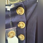 English Factory  Navy Trousers with Gold Buttons Photo 2