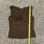 NA-KD  brown cowlneck off the shoulder top size S Photo 8