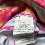 Sendara Floral Watercolor Biker Athletic Shorts Pink Size M Photo 2