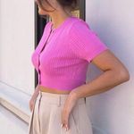 Dee Elly Cropped Sweater Photo 1