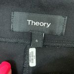 Theory  Bi-Stretch Cotton High-Waisted Black Legging Photo 2