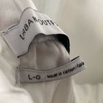 Urban Outfitters Sz L White Crop Tank Top Photo 8