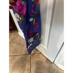 Women's Studio C Blue Floral Sleeveless Dress Plus 2X Photo 6