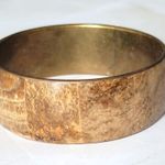 Made In Phillipines Brown Cuff Dangle Bracelet Photo 1