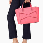 Kate Spade  Bridge Place Francisca Leather Tote‎ in Flamingo Photo 0