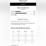 Deme by Gabriella Nellie Dress in Green Size M Photo 3