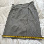 Brooks Brothers houndstooth Wrap Pencil Skirt Knee-Length Photo 3